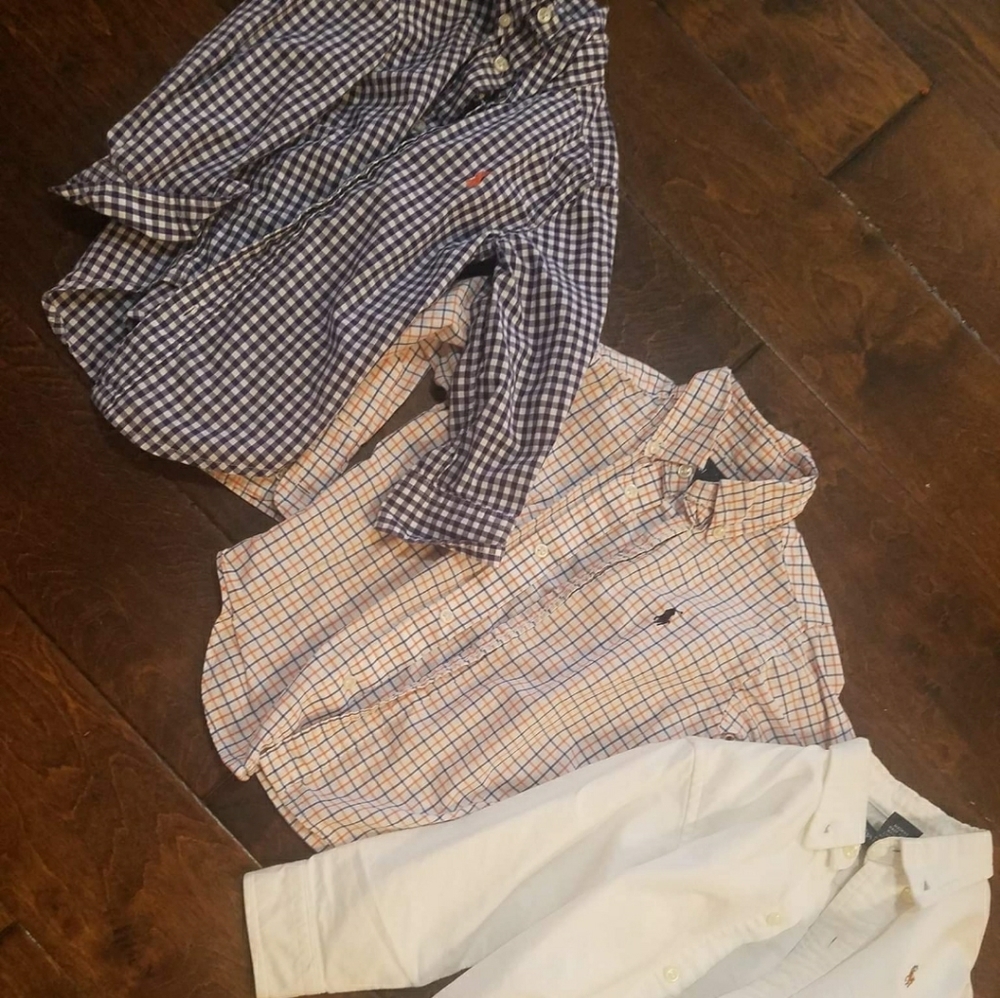 Little boys Ralph Lauren Oxford 2t 3t lot